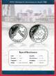 USA 1 Dollar Silber XXIV. Olympische Sommerspiele Seoul 1988 Polierte Platte in Kapsel mit Zertifikat