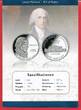 USA 1 Dollar Silber 1993 James Madison - Bill of Rights Polierte Platte in Kapsel mit Zertifikat