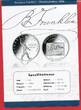 USA 1 Dollar Silber 2006 Benjamin Franklin Polierte Platte in Kapsel mit Zertifikat