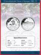 USA 1 Dollar Silber 1997 175 Jahre Botanischer Garten Washington Polierte Platte in Kapsel mit Zertifikat