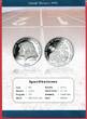 USA 1 Dollar Silber Special Olympics 1995 Polierte Platte in Kapsel mit Zertifikat