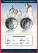 USA 1 Dollar Silber 1996 Corporation for National Community Service (CNCS) Polierte Platte in Kapsel mit Zertifikat
