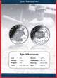 USA 1 Dollar Silber 1997 Jackie Robinson Polierte Platte in Kapsel mit Zertifikat