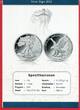 USA 1 Dollar Silber 2022 Liberty (1 oz) Stempelglanz in Kapsel mit Zertifikat