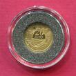 20 Euro Gold 2009 Erste Banknote von Irland Eurosystem Polierte Platte in Kapsel, Zertifikat, Box & Karton; OVP