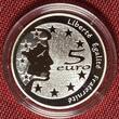 Frankreich France 5 Euro Bimetall Gold Silber 2004 Säerin, Sameuse Goldinlay 2,7 g 0.750 PP OVP Polierte Platte Box Zert Umkarton Schleife