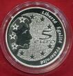 Frankreich France 5 Euro Bimetall Gold Silber 2004 Säerin, Sameuse Goldinlay 2,7 g 0.750 PP OVP Polierte Platte Box Zert Umkarton Schleife