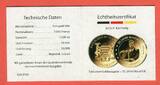Tschad 12 x 3000 Francs CFA je 1/500 oz Gold 2019 30 Jahre Mauerfall - Brandenburger Tor PL in Hartplastik mit Box & Zertifikaten