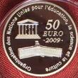 Frankreich France 50 Euro Silber 5 Ounces Unzen Fine Fein 2009 Unesco Kreml Moskau Cremlin Moscou Moscow Polierte platte mit Box Zertifikat und Umkarton