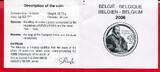 Belgien 10 Euro Silber 2006 400. Jahrestag - Tod von Justus Lipsius Polierte Platte in Kapsel mit Zertifikat