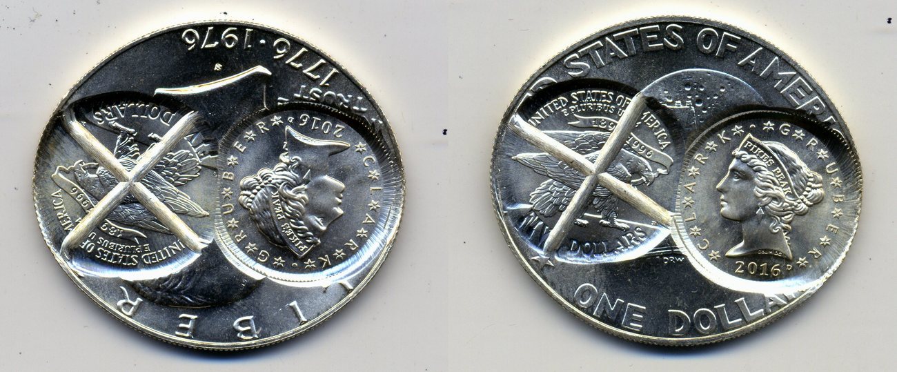 One Dollar Münze 1776 Bis 1976
