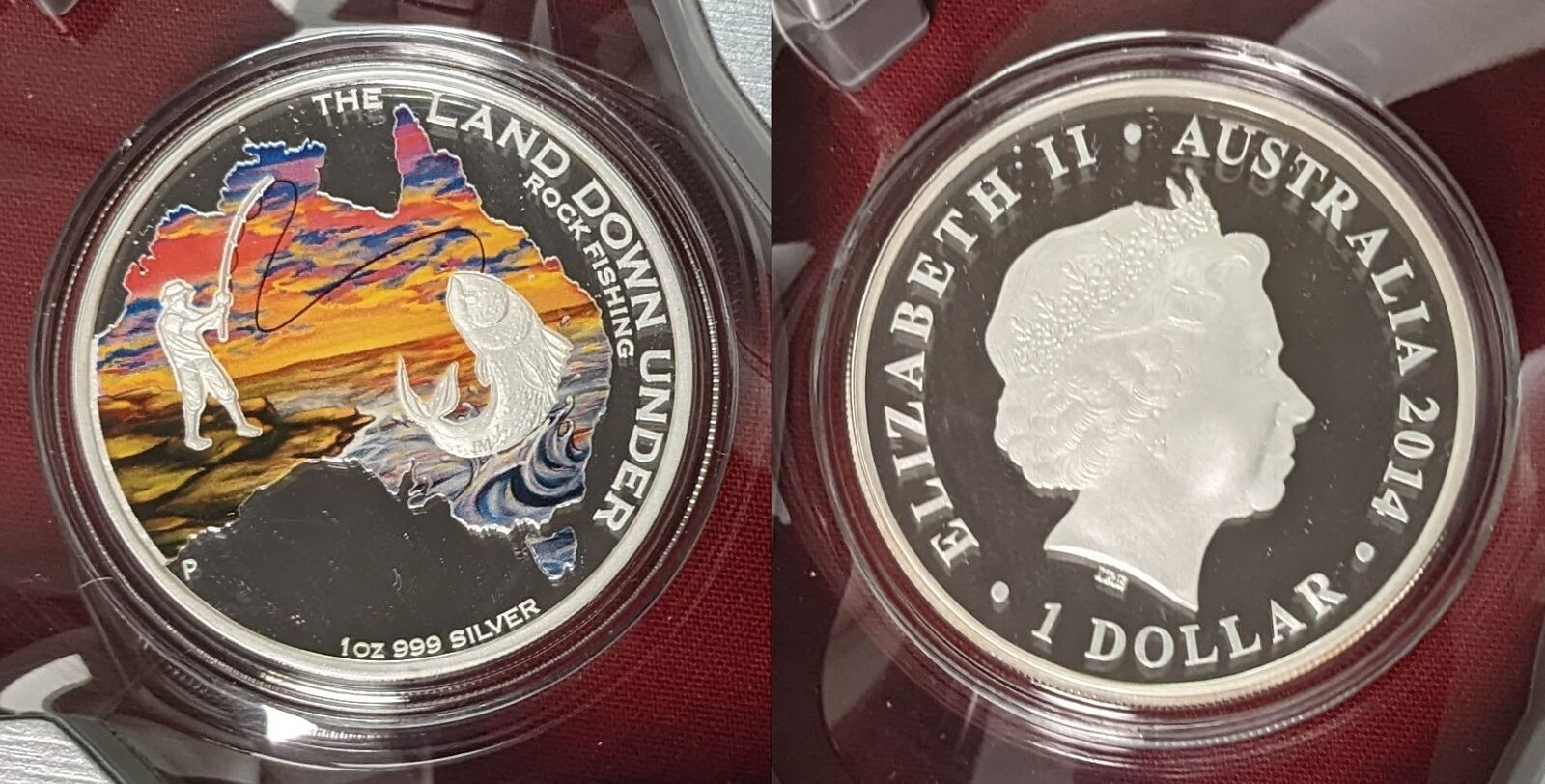 Curious Little Pup 1oz Silbermünze - Farbprägung Arverni Mint, Limitierte Auflage 300 Stück