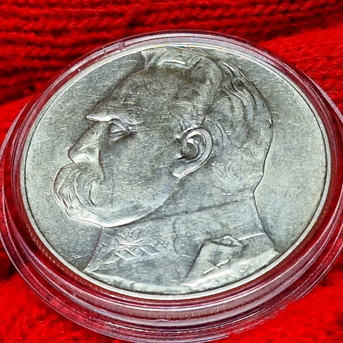 Polen Poland Zloty Silber Marschall Pilsudski Kursm Nze Vz