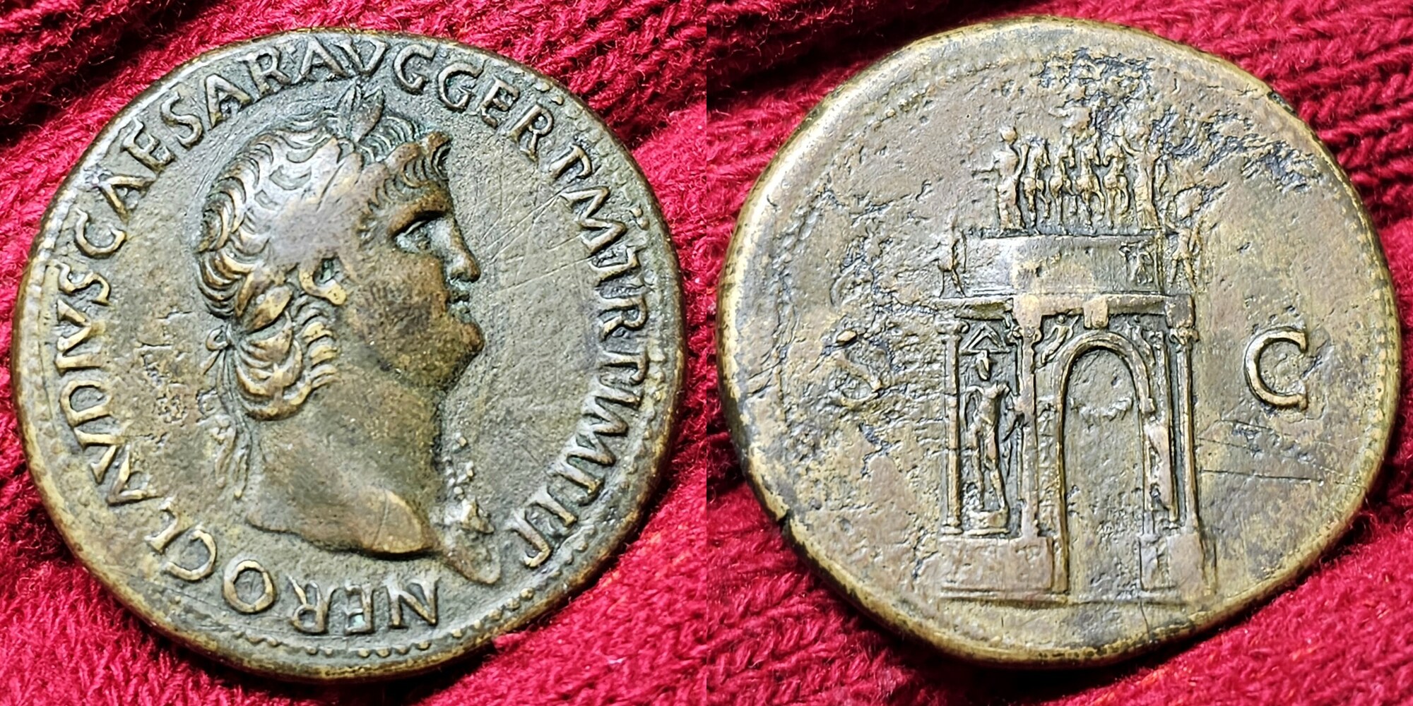 Römische kaiserzeit Sesterz 54 - 68 NERO gutes sehr schön | MA-Shops