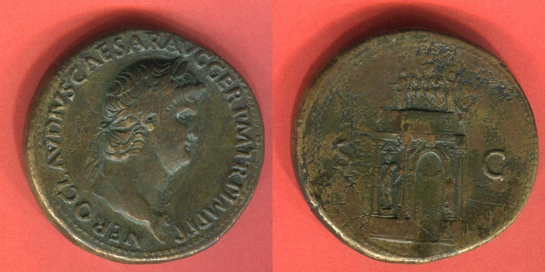 Römische kaiserzeit Sesterz 54 - 68 NERO gutes sehr schön | MA-Shops