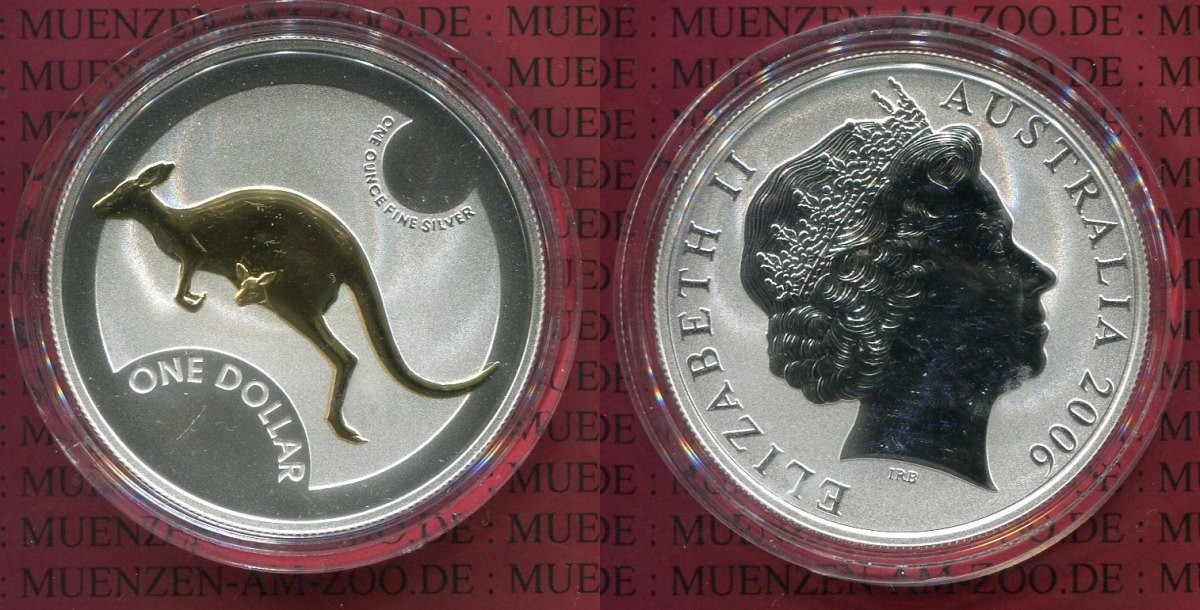 Australien Australia 1 Dollar 1 Unze Australien 1 Dollar 2006 K nguruh australien-australia-1-dollar-1-unze-australien-1-dollar-2006-k-nguruh