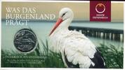 Österreich 10 Euro Silbermünze Österreich aus Kinderhand WAS DAS BURGENLAND PRÄGT -