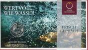 Österreich 5 Euro Silbermünze Land des Wassers - Wertvoll wie Wasser -