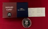 Frankreich 10 Euro Silber Hugues Capet -