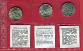 Tschechoslowakei 3 x 100 Kronen Silber Gedenkmünzen-Lot -