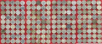 III. Reich 90 x 5 Reichsmark Lot III. Reich 90 x 5 Reichsmark 1934-1938 Kursmünzen Lot Hindenburg