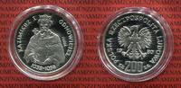 Polen 200 Zloty Silbermünze Polen 200 Zloty Probe Pattern Kazimierz I Odnowiciel