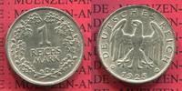 Weimarer Republik Deutsches Reich 1 Mark Silbermünze Weimarer Republik 1 Mark Kursmünze 1926 A Silber