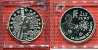 Frankreich 1 1/2 Euro 1 1/2 Euro Silber 120. Geburtstag Robert Schumann