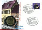 BRD Bundesrepublik Deutschland 5 Mark Numisbrief BRD Numisbrief 1993 Geburtshaus Martin Luthers 5 Mark 1983