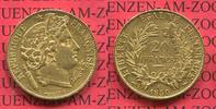 Frankreich 20 Francs Ceres Frankreich, 20 Francs 1850 A, Republik Ceres-Kopf