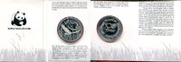 Ungarn Hungary 500 Forint Ungarn. Silber-Gedenkmünze 25 Jahre WWF 1988