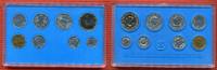 DDR Kursmünzensatz 1 Pfennig bis 5 Mark DDR Kursmünzensatz 1980 1 Pfennig bis 5 Mark Brandenburger Tor BU Stgl.