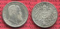 Württemberg State of German Empire 2 Mark Silbermünze Kursmünze Württemberg 2 Mark 1912 ,Kursmünze, König Wilhelm II. J. 174