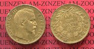 Frankreich, France 20 Francs Goldmünze Frankreich 20 Francs Napoleon III. Empereur 1853 A