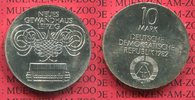 DDR 10 Mark DDR Silber Gedenkmünze DDR 10 Mark 1982 Eröffnung Neues Gewandhaus Leipzig
