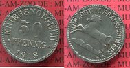 Herzogtum Braunschweig 50 Pfennig Herzogtum Braunschweig 50 Pfennig 1918 Eisen, Kriegsnotgeld Prachtstück !