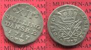 Dänemark 12 XII Skilling Danske Dänemark XII Skilling Danske 1717 CW Frederik IV.