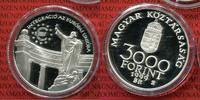 Ungarn Hungary 3000 Forint Silbermünze Ungarn 3000 Forint Silber 1999 Bischof Gellert Ungarn in Europa