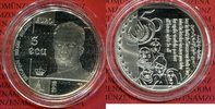 Belgien, Belgie, Belgique, Belgium 5 Ecu Silber Belgien 5 ECU Silber 50 Jahre Menschenrechte