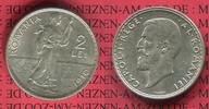 Rumänien Romania 2 Lei Silber Rumänien 2 Lei Silber 1910 Carol. I. Kursmünze Circulation Coin