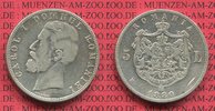 Rumänien Romania 5 Lei Silber Rumänien 5 Lei Silber 1880 B Carol. I. CAROL I DOMNUL ROMANIEI