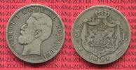 Rumänien Romania 5 Lei Silber Rumänien 5 Lei Silber 1882 Carol. I. CAROL I Rege Al ROMANIEI