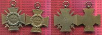 Deutsches Reich 1871 - 1918 2 x Hindenburgkreuz mit Schwertern Sog. Hindenburgkreuz 1914-1918 2 x mit u. ohne Schwerter