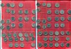 DDR Lot Lot 36 Münzen 50 Pfennig bis 2 Mark DDR 1948-1989 Kursmünzen 50 Pfennig bis 2 Mark