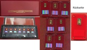 Malawi 7 x 200 Kwacha, je 1 g Goldbarren Investment Coin Bar Collection - Tribute Edition 2011 -