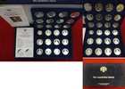 Russland Medaillensatz Medaillenset 24 Stück Silber Russland Medaillensuite - Die Russischen Zaren Foto