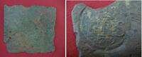 Schweden, Sweden 2 Daler Notgeld Schweden 2 Daler Kupferplatte 1749 Large Copper Plate Frederik I Shipwreck