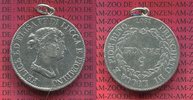 Lucca und Piombino 5 Franchi Silber Italien Lucca und Piombino 5 Franchi 1807 Elisa Bonaparte, Felix Baciocchi