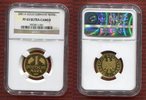 Bundesrepublik Deutschland 1 Goldmark Berlin 1 DM Gold Good Bye German Mark issue, Legal Tender, Zahlungsmittel