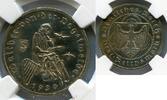 Weimarer Republik NGC Zertifiziert 3 Mark Silber Gedenkmünze Weimarer Rep. Weimarer Republik 3 Mark Walther von der Vogelweide 1930 A, Silber